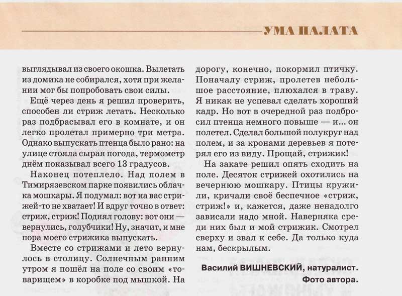 окончание